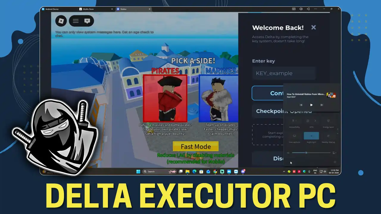 Delta Executor PC/Windows Baixar (Atualizado 2026) Delta Executor PC